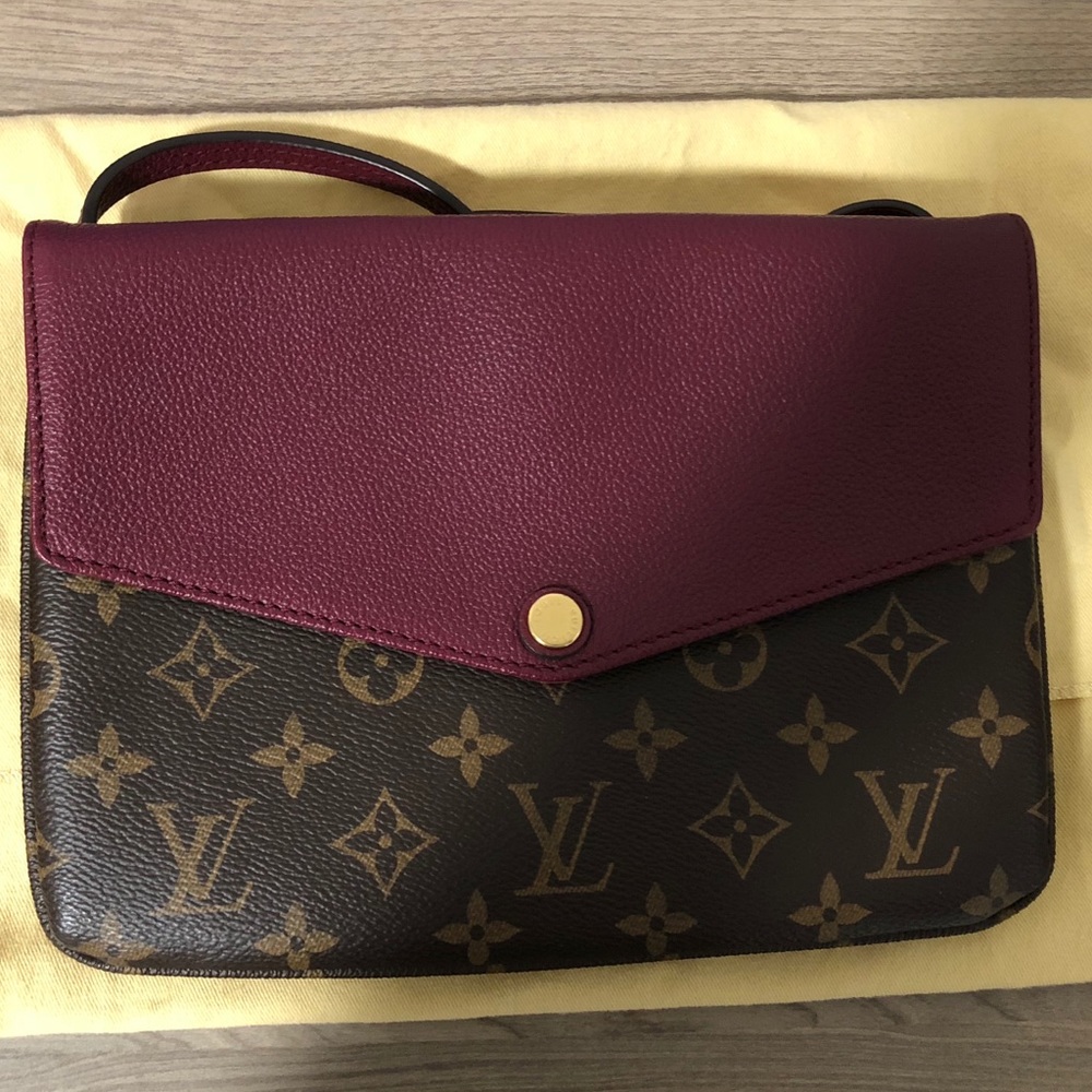 Louis Vuitton Twinset Monogram Aurore Bag - Picture 1 of 9